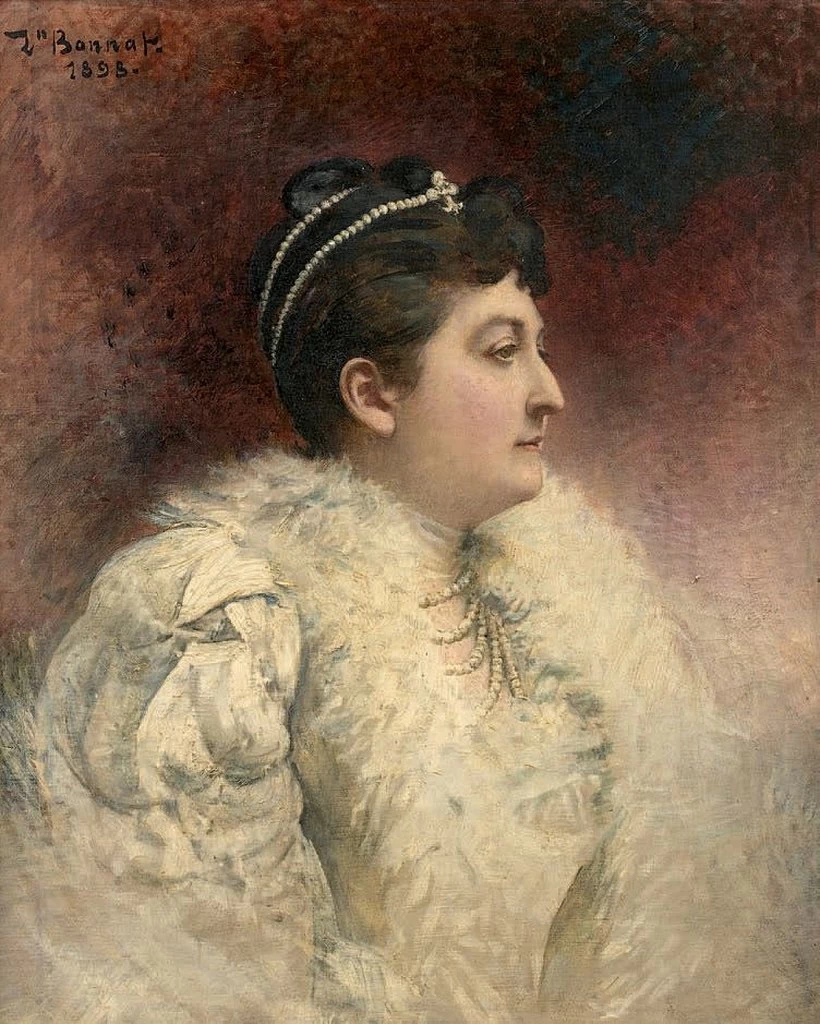 Léon Bonnat - Ritratto di Marie Georgine de Ligne (1899)